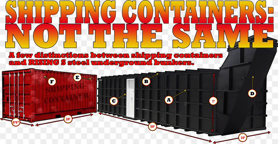 Shipping Container Bomb Shelter Png Image
