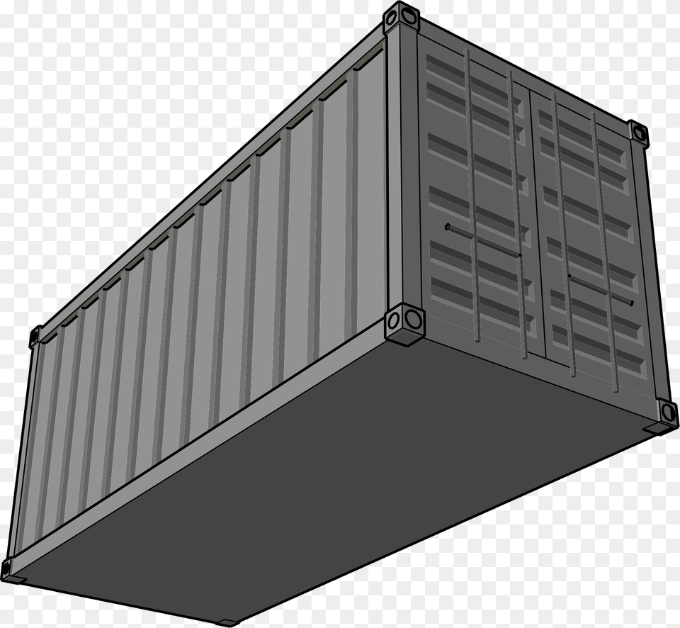 Shipping Container Clipart, Gate, Shipping Container, Cargo Container Free Png