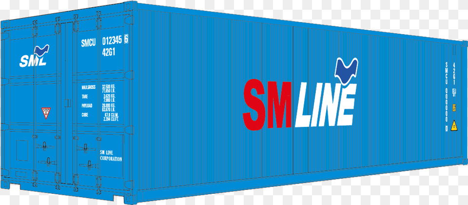 Shipping Containers Type And Size, Shipping Container, Cargo Container Free Transparent Png