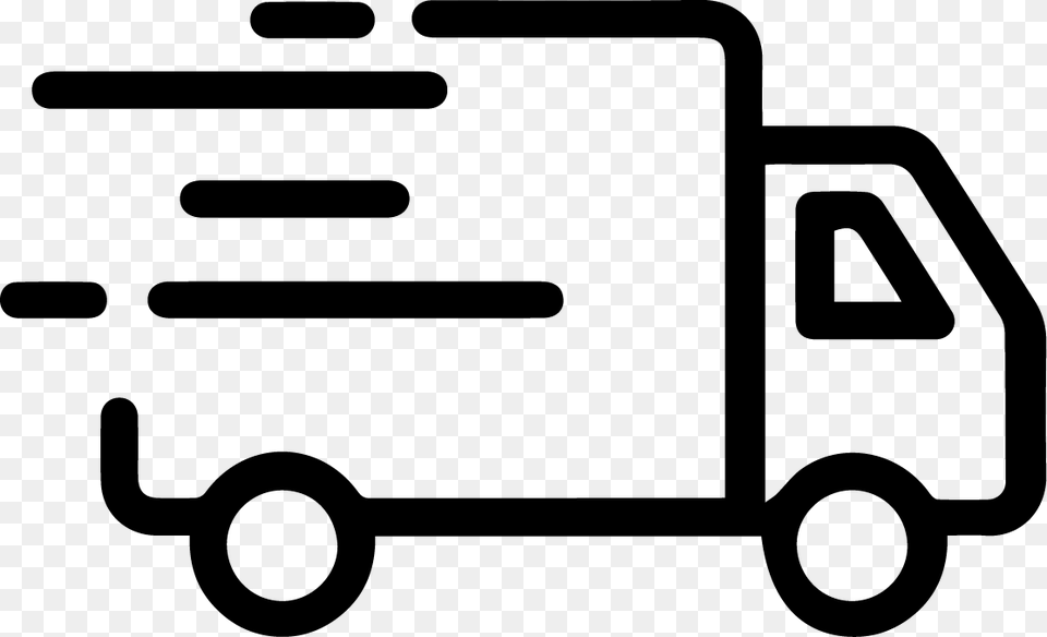 Shipping On All Orders For Canadian Customers Fast Shipping Icon, Vehicle, Van, Transportation, Moving Van Free Png