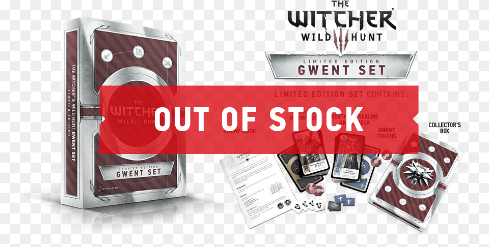 Shipping Will Begin The Week Of Witcher 3 Limited Edition Gwent Deck, Advertisement, Poster Png Image