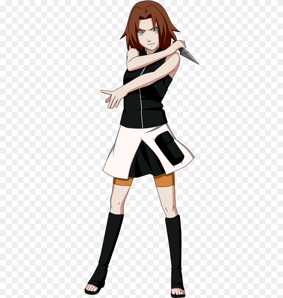 Shippuden Sakura Haruno Transparent, Book, Comics, Publication, Adult Png Image