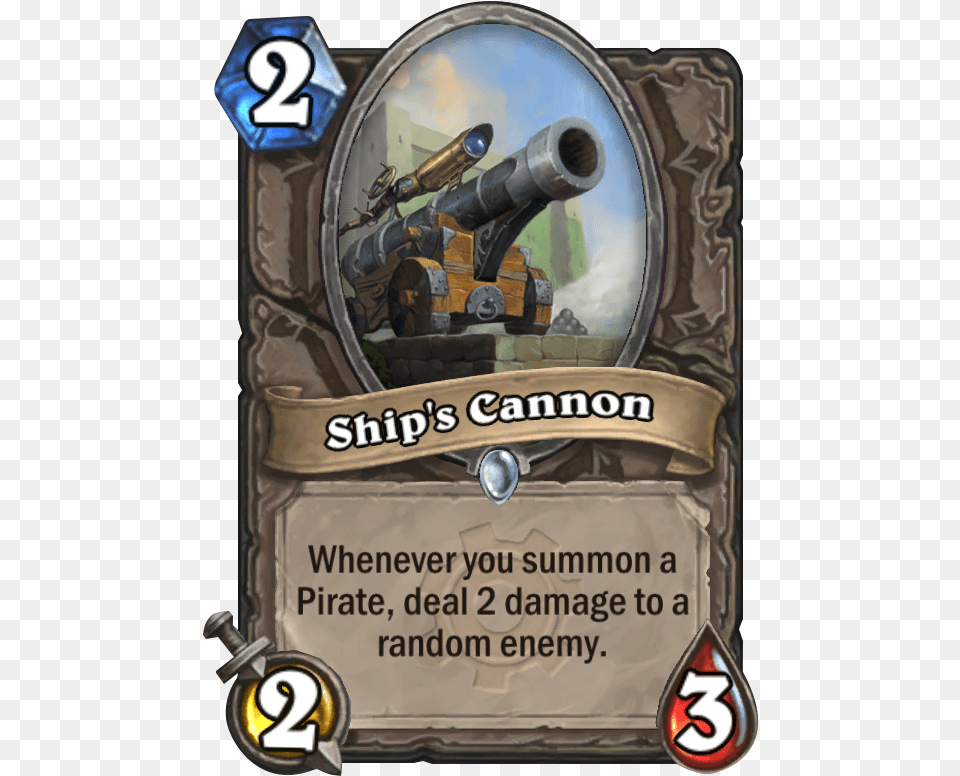 Ships Cannon Hearthstone, Weapon, Advertisement, Mortar Shell Png