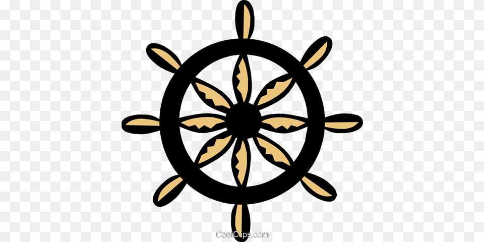 Ships Wheel Royalty Vector Clip Art Illustration, Ammunition, Grenade, Weapon Free Png Download