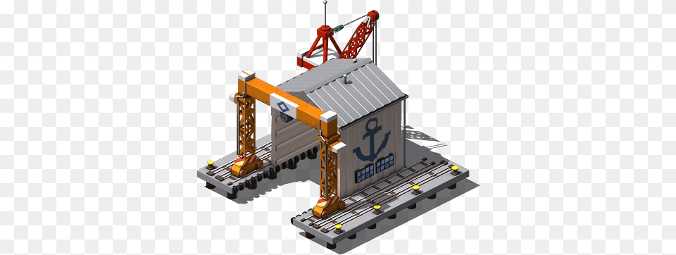 Shipyard 3 Icon Freight Transport, Construction, Construction Crane, Arch, Architecture Free Transparent Png