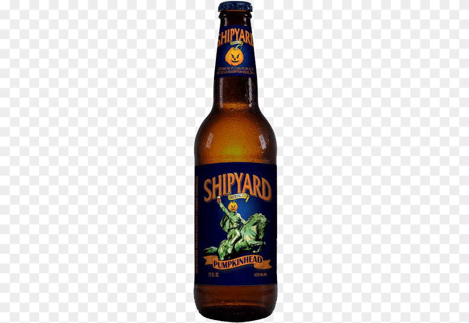 Shipyard Pumpkinhead Ale Shipyard Brewing Co, Alcohol, Beer, Beer Bottle, Beverage Free Png