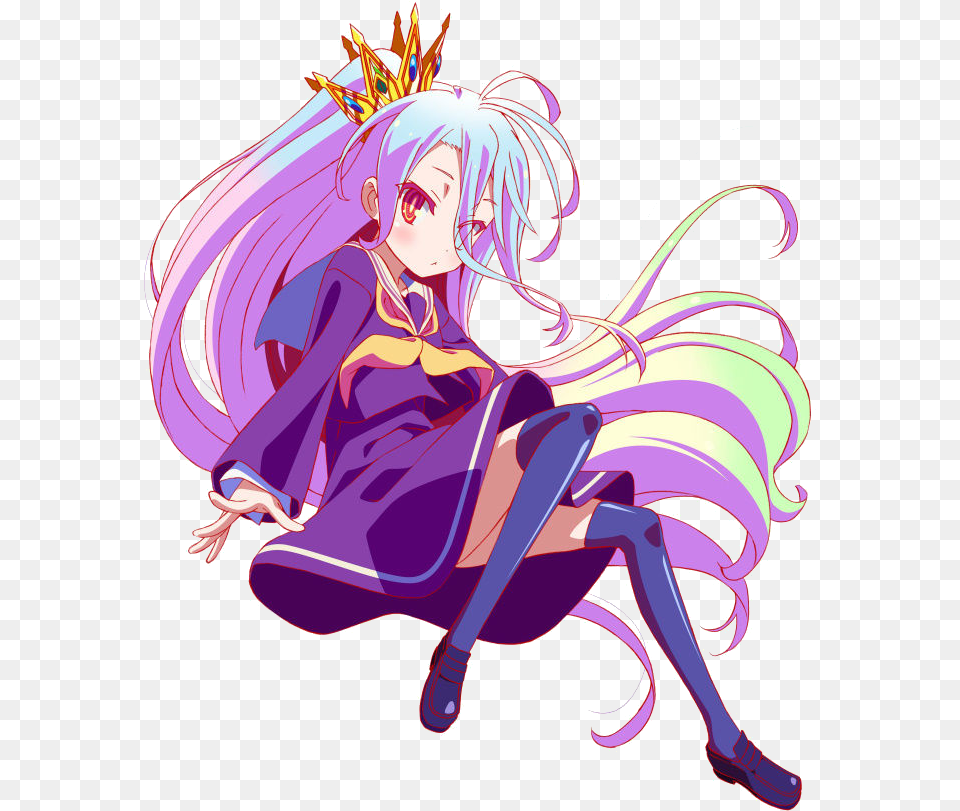 Shiro Shiro No Game No Life, Book, Comics, Publication, Adult Free Transparent Png