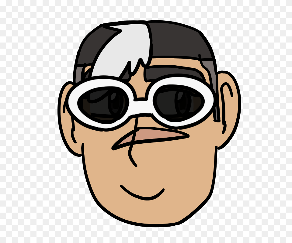Shiro With Clout, Accessories, Glasses, Goggles, Sunglasses Png Image