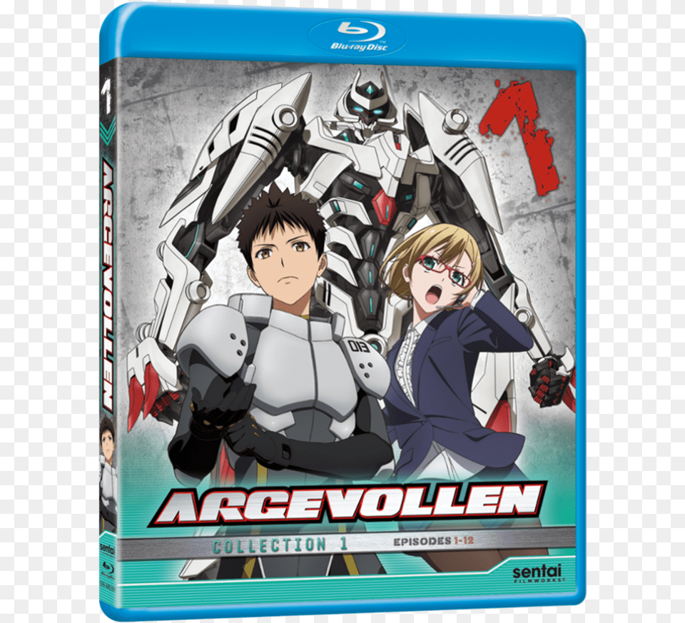 Shirogane No Ishi Argevollen Dvd, Book, Comics, Publication, Person Free Png Download