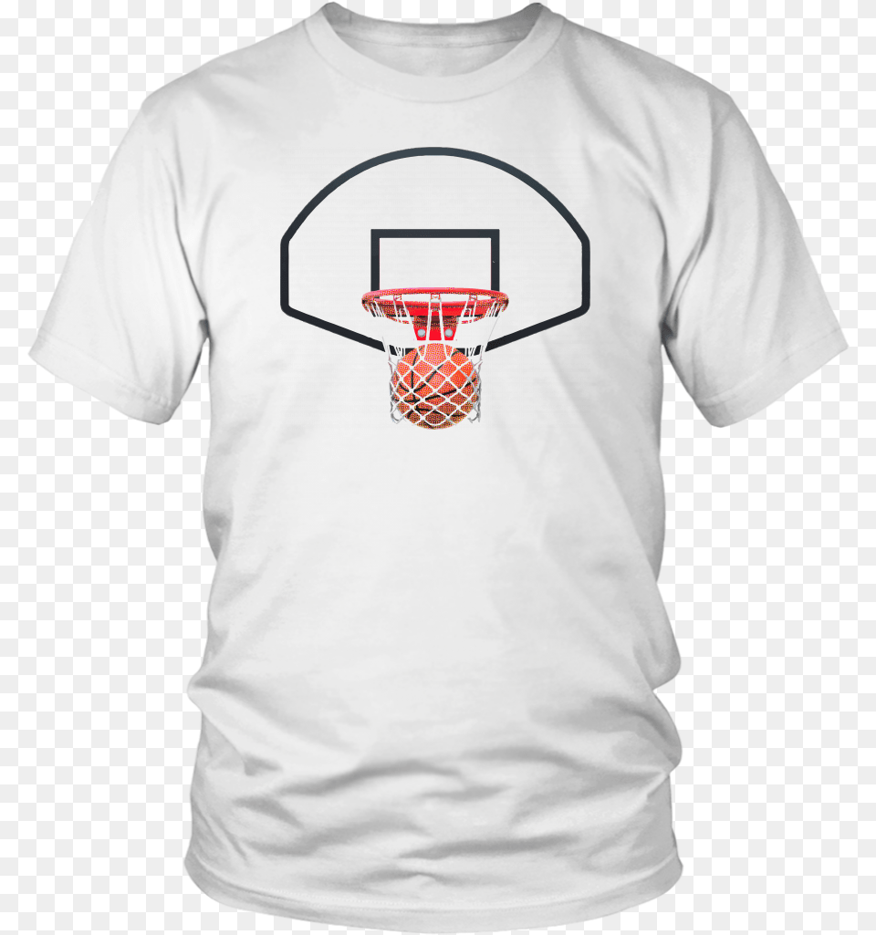 Shirt, T-shirt, Hoop, Clothing, Basketball (ball) Png Image