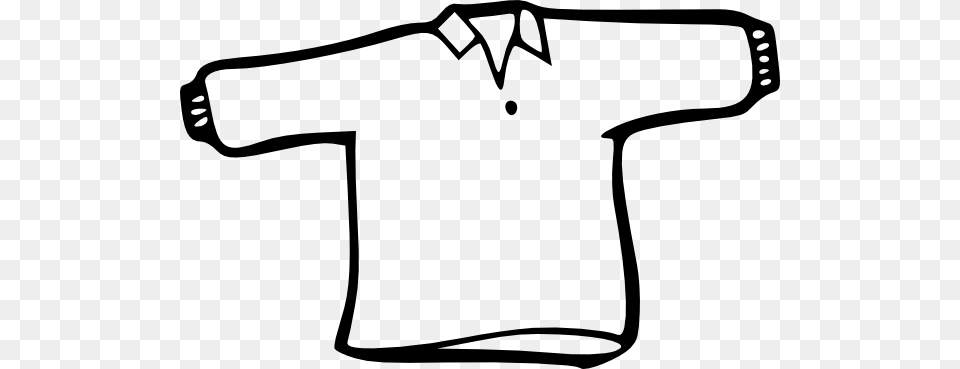 Shirt Black And White Clipart, Gray Free Png Download