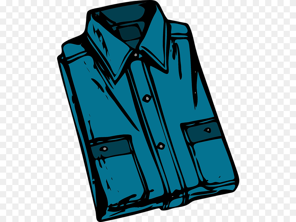 Shirt Clip Art, Clothing, Coat, Vest, Jacket Free Transparent Png