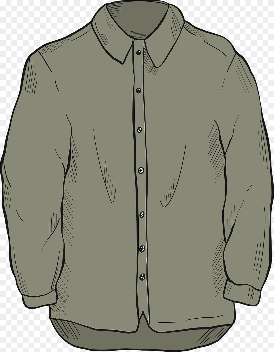 Shirt Clipart, Clothing, Long Sleeve, Sleeve, Dress Shirt Free Transparent Png