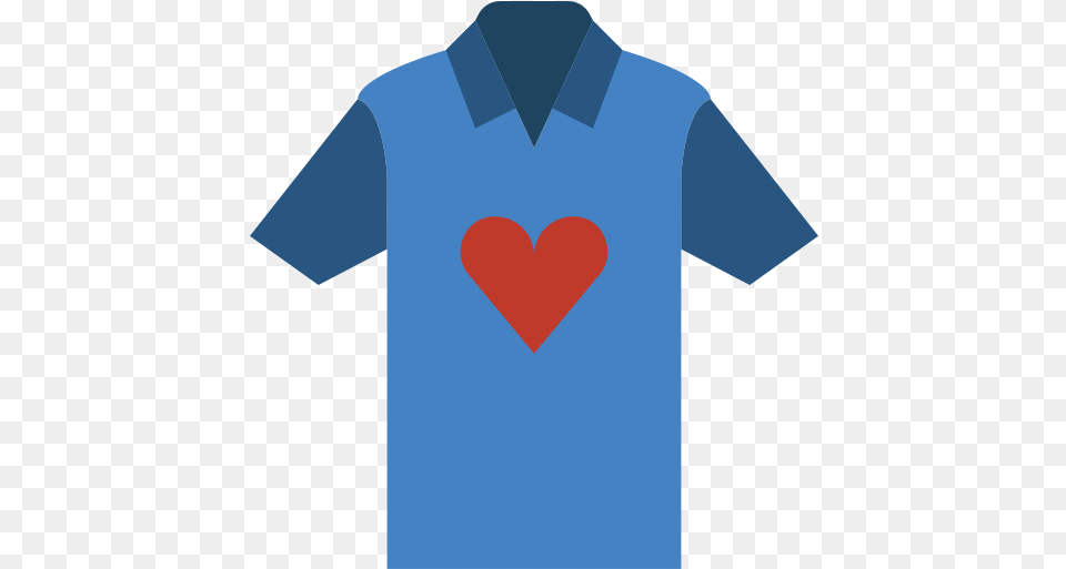 Shirt Clothes Icon Heart, Clothing, T-shirt, Symbol Free Png Download