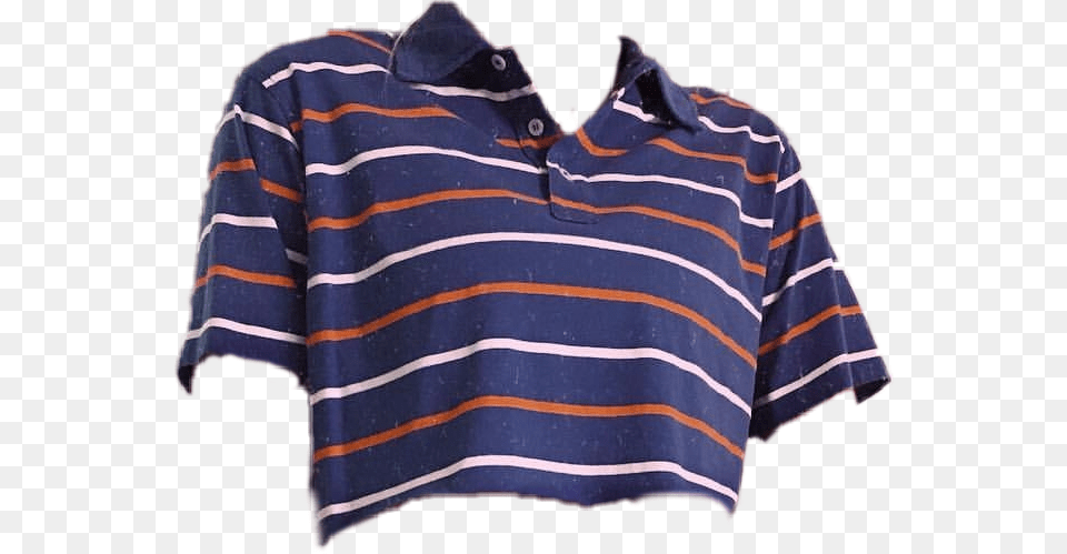 Shirt Fashion Shirts Stripes Blue Orange Polo Shirt, Clothing, T-shirt, Sleeve, Blouse Free Png Download