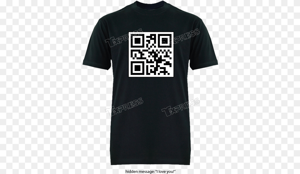 Shirt Qr Codes Hidden Special Message Black Gucci T Shirt Mens Uk, Clothing, T-shirt, Qr Code Free Transparent Png