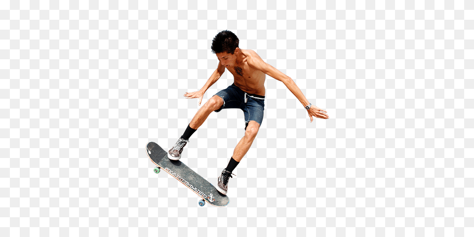 Shirtless Skater Manual Architecture People, Adult, Male, Man, Person Free Png Download