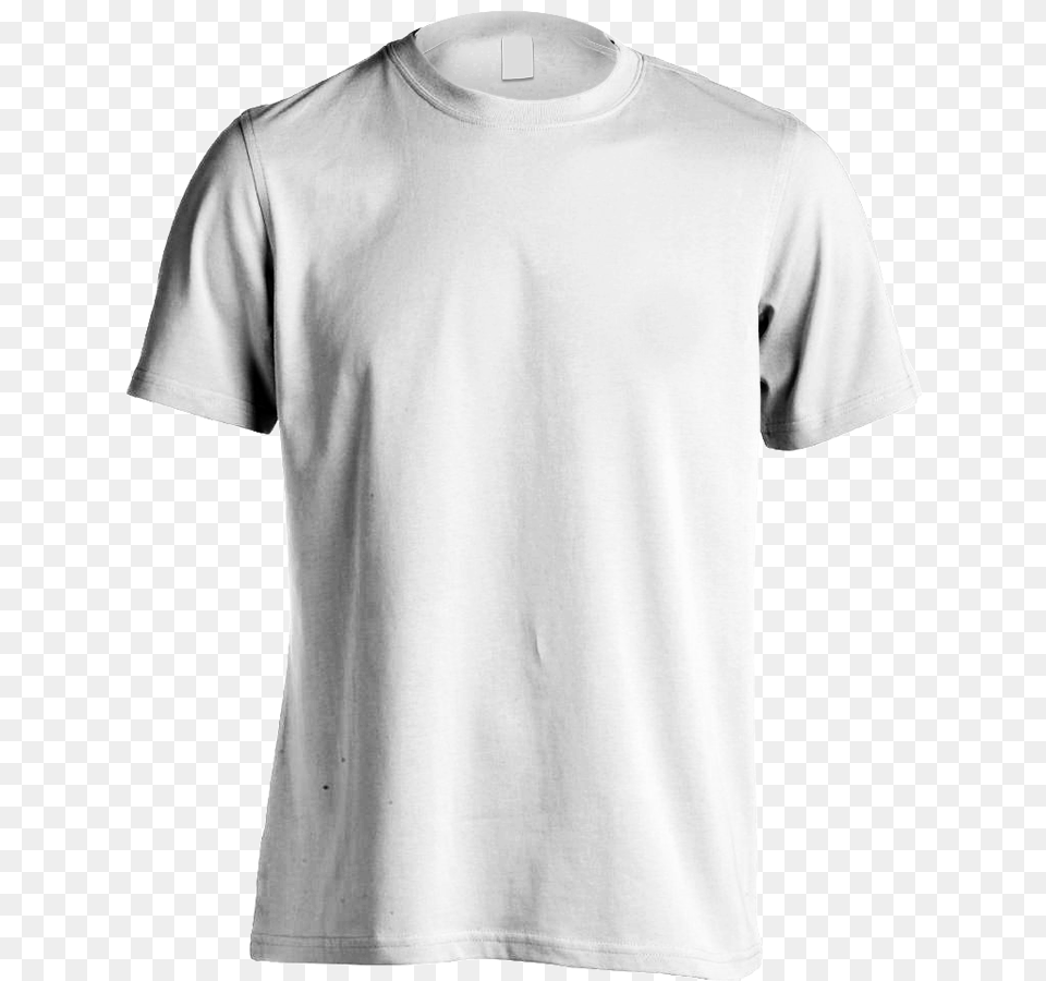 Shirtsleevetopfont Front White T Shirt, Clothing, T-shirt Free Png Download