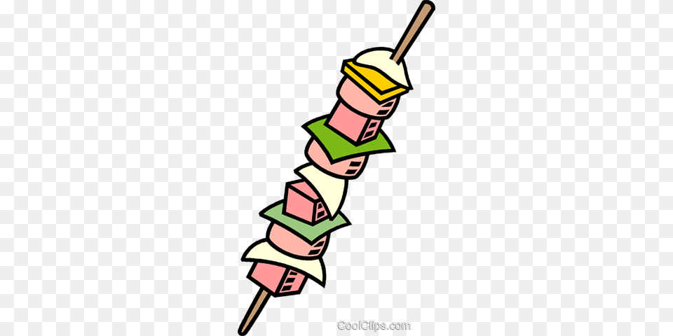 Shish Kebab Royalty Vector Clip Art Illustration Shish Kebab Clipart, Cream, Dessert, Food, Ice Cream Free Transparent Png