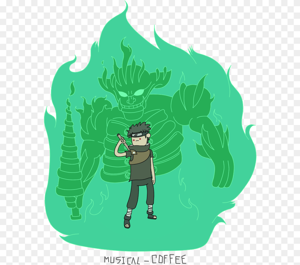 Shisui Uchiha With Susano O, Green, Boy, Child, Male Free Png