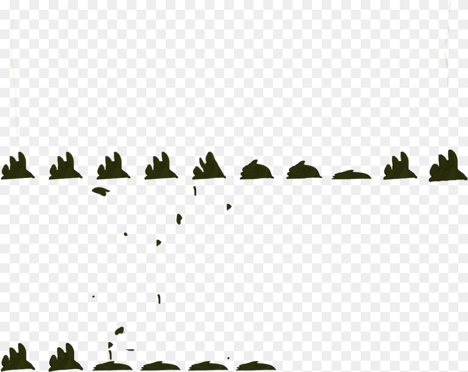 Shit Sprite Sheet, Green, Silhouette, Nature, Night Free Png