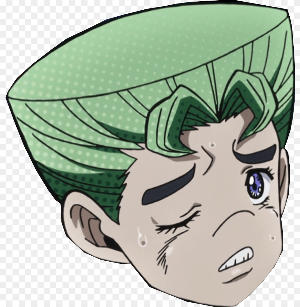 Shitpostbot 5000 Polnareff Head, Book, Comics, Publication, Person Free Transparent Png