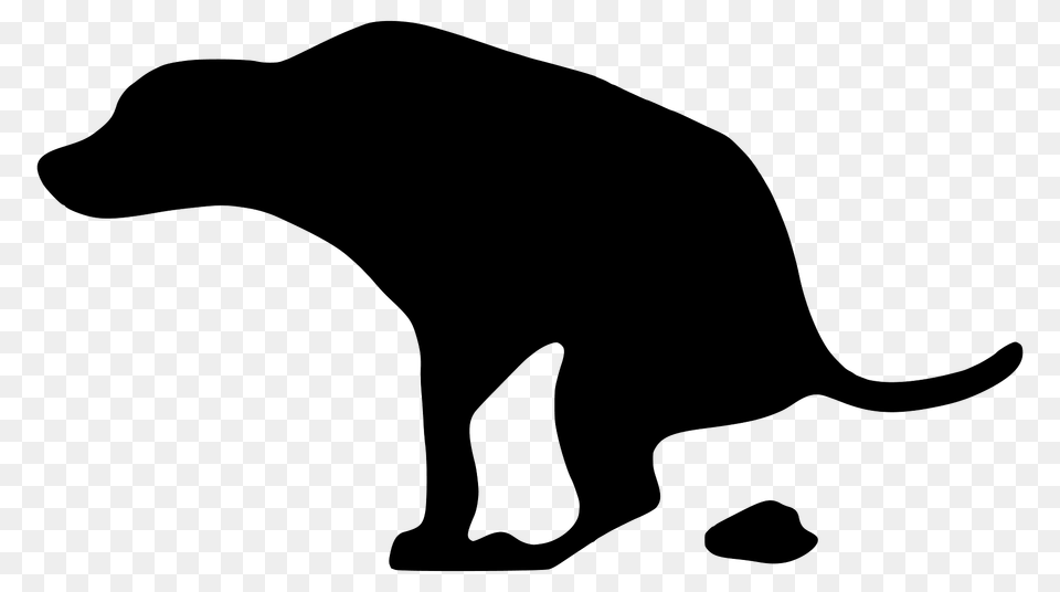 Shitting Dog Silhouette, Animal, Bear, Mammal, Wildlife Png