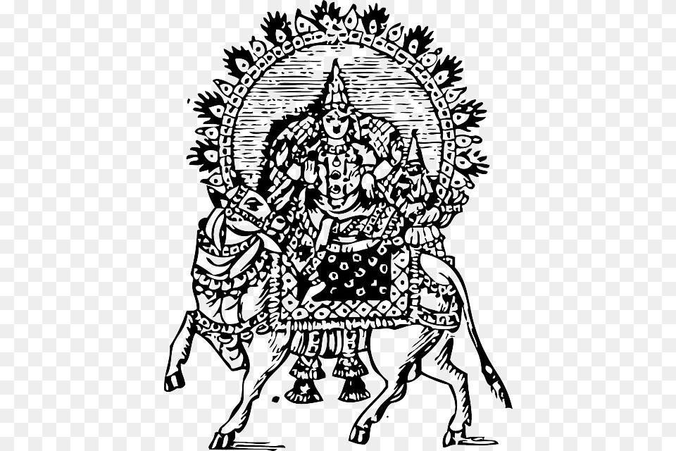 Shiva, Art, Doodle, Drawing, Person Free Png