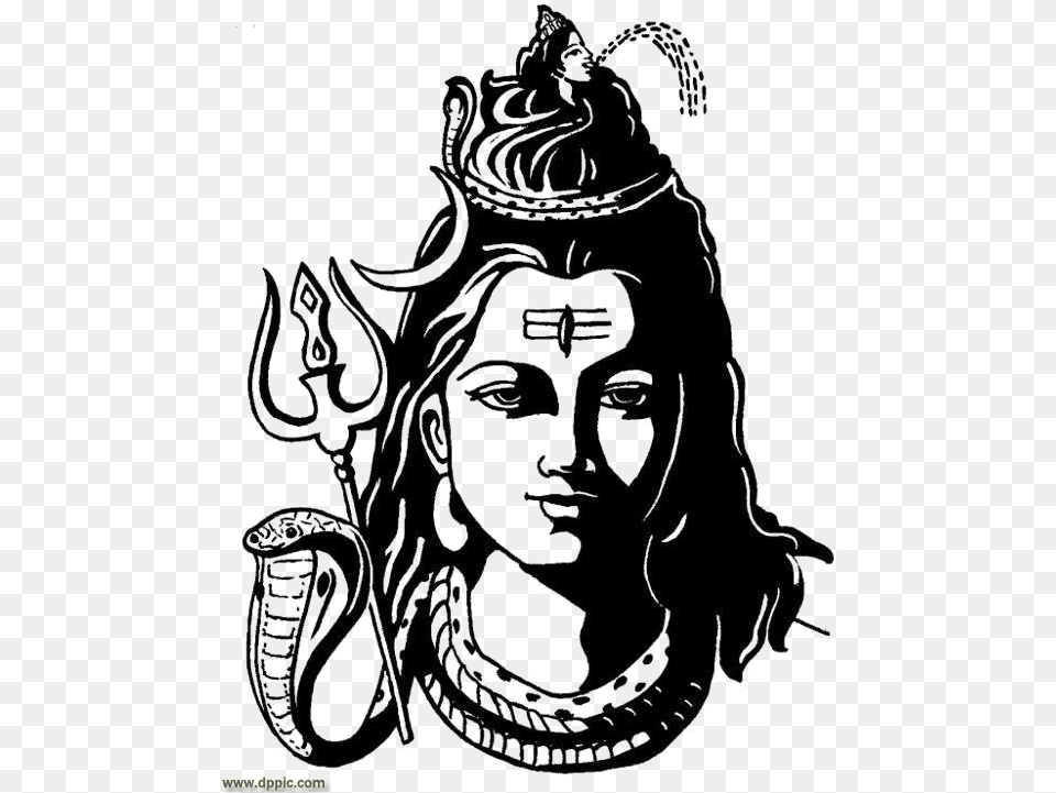 Shiva Parvati Images, Stencil, Adult, Bride, Female Free Png Download