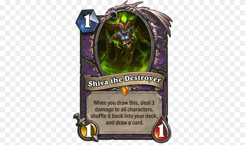 Shiva The Destroyer Marin The Fox Hearthstone, Animal, Invertebrate, Insect, Bee Png Image