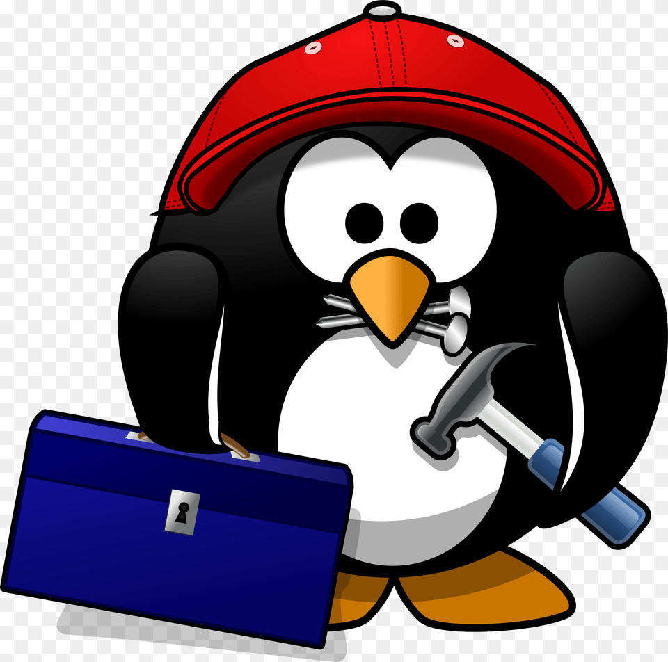 Shivering Penguin Clip Art, Bag Png