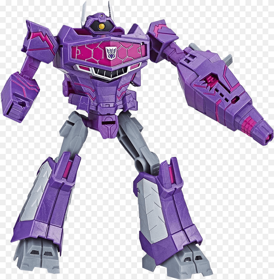 Shock Blast Decepticon Shockwave 7 Action Figure Transformers Decepticon Oyuncak, Toy, Robot, Purple Free Png Download