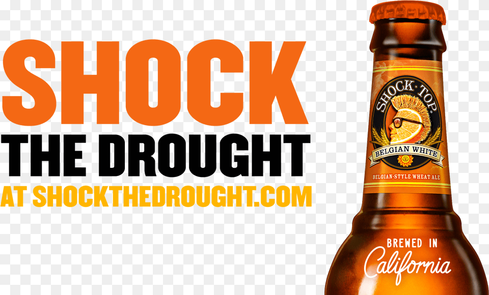 Shock Top And Indiegogo Team Up To Shock The California Shock Top, Alcohol, Beer, Beer Bottle, Beverage Png