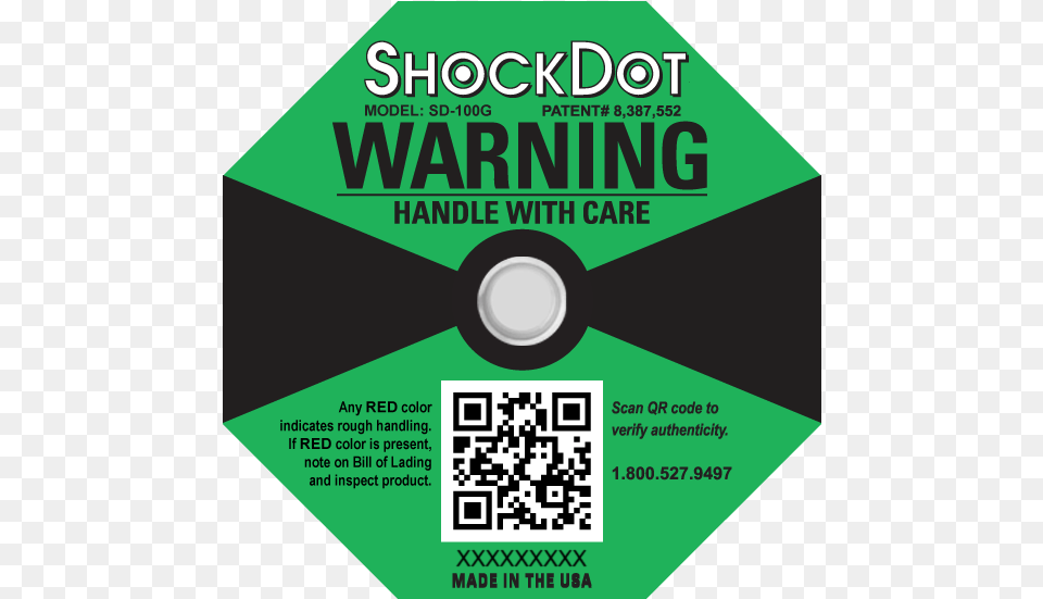 Shockdot Impact Indicator, Advertisement, Poster, Qr Code, Disk Free Transparent Png