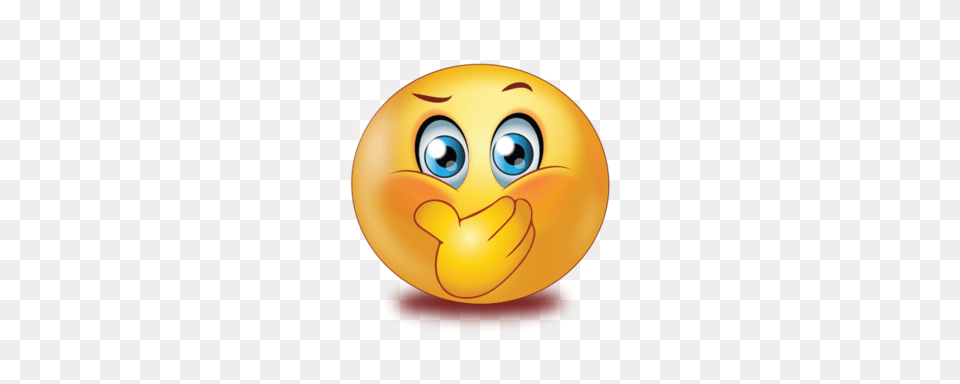 Shocked Face With Hand Covering Mouth Emoji Free Png