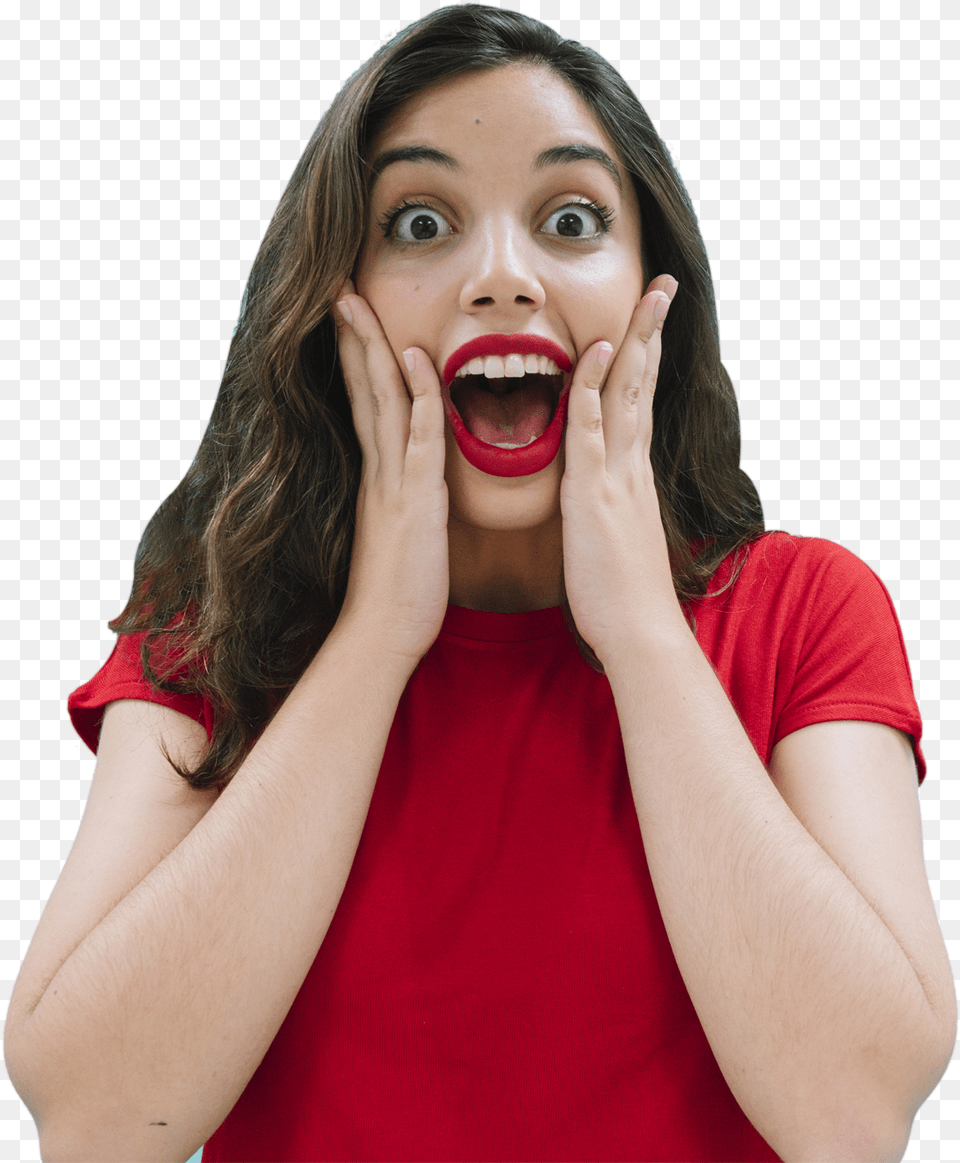 Shocked Girl Images Surprise Girl, Face, Head, Person, Surprised Free Png
