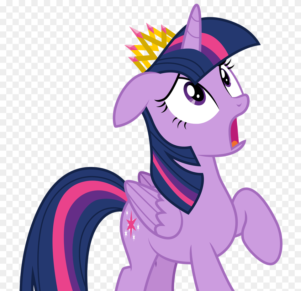 Shocked Twilight Sparkle, Purple, Book, Comics, Publication Free Png Download