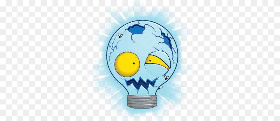 Shocking Light Bulb The Grossery Gang Wikia Fandom Smiley, Lightbulb, Baby, Person Free Png