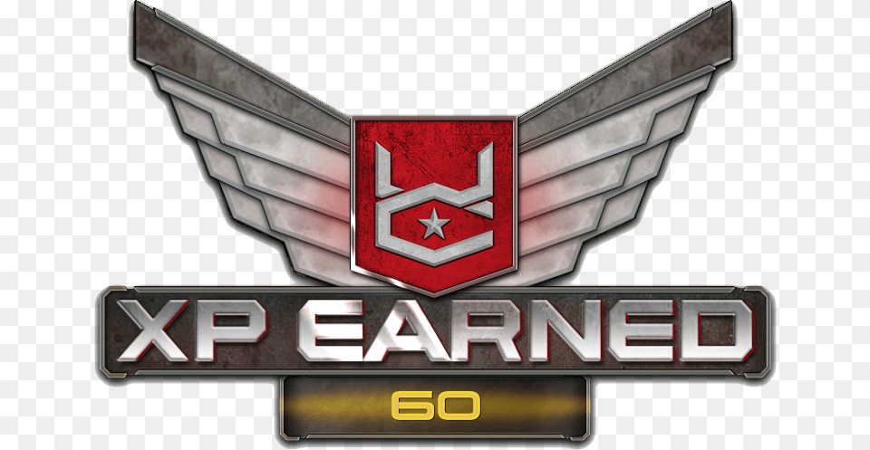 Shockwave Exp Awardwings 1 Experience Point, Emblem, Symbol, Logo, Scoreboard Free Png