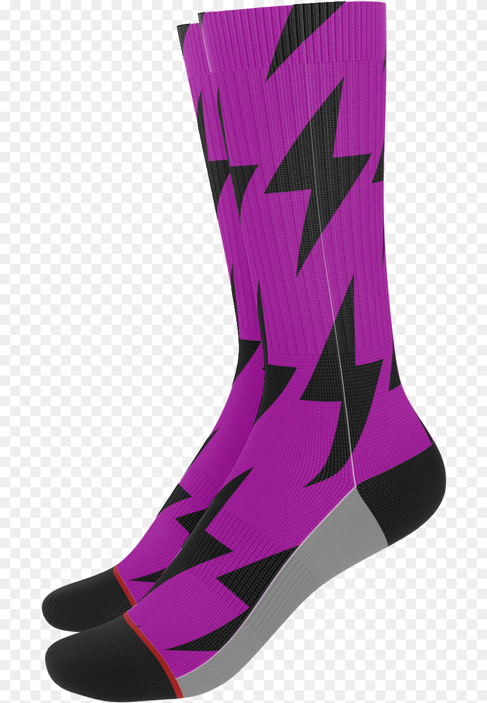 Shockwave Socks Sock, Clothing, Hosiery, Person Free Png Download