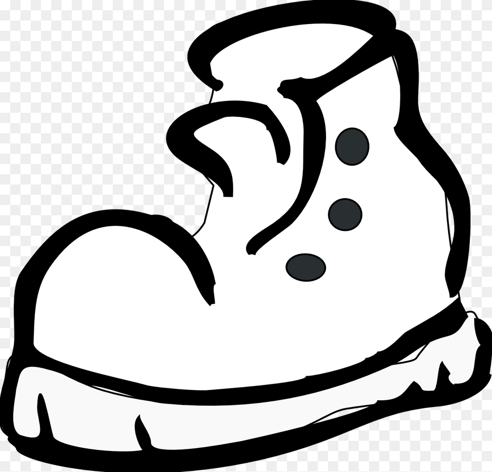 Shoe Clip Art, Clothing, Footwear, Sneaker, Stencil Free Png Download