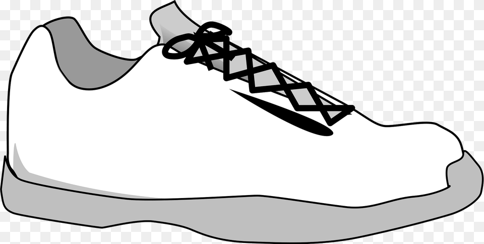 Shoe Clipart, Clothing, Footwear, Sneaker, Running Shoe Png Image