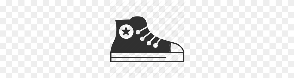 Shoe Clipart Converse, Clothing, Footwear, Sneaker Png Image