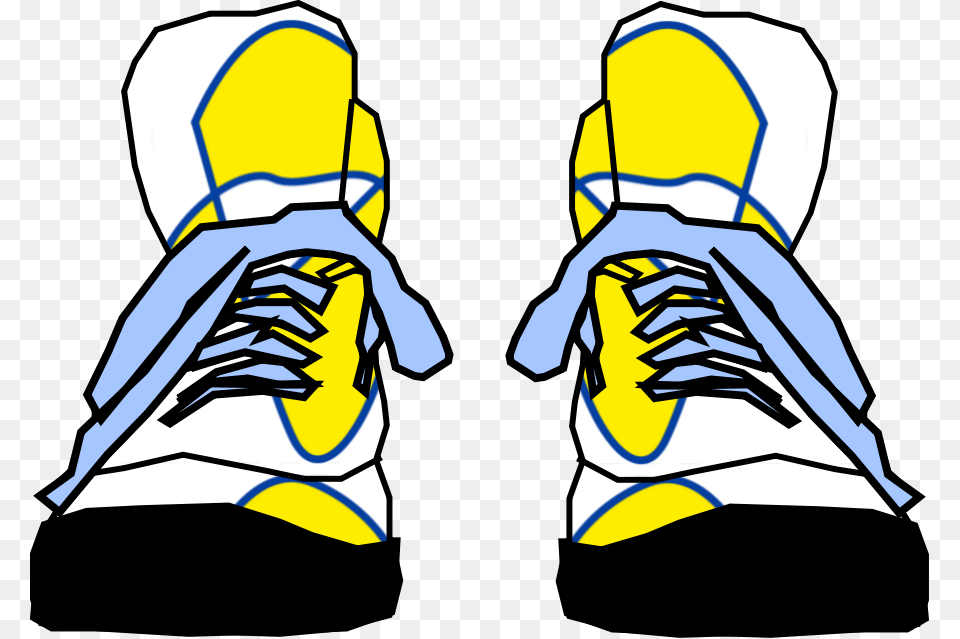 Shoe Clipart Front View, Clothing, Footwear, Sneaker Png