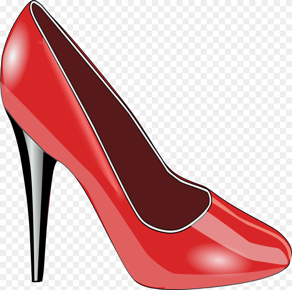 Shoe Clipart Red Shoe, Clothing, Footwear, High Heel, Smoke Pipe Free Png Download