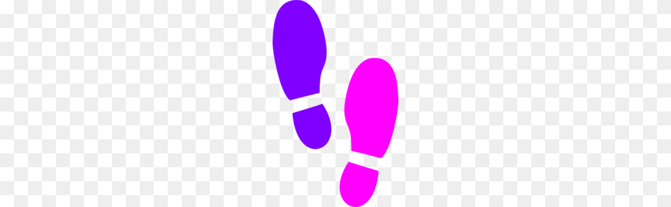 Shoe Prints Clip Art, Purple, Footprint, Person Free Png