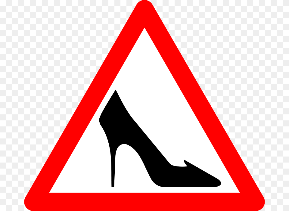 Shoe Sign, Clothing, Footwear, High Heel, Symbol Png Image