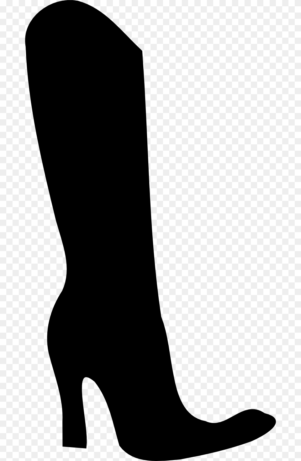 Shoe Silhouette Clip Art Shoe Silhouette, Clothing, Footwear, High Heel, Boot Free Png Download
