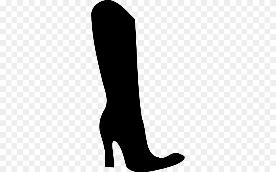 Shoe Silhouette Clip Arts For Web, Gray Free Png