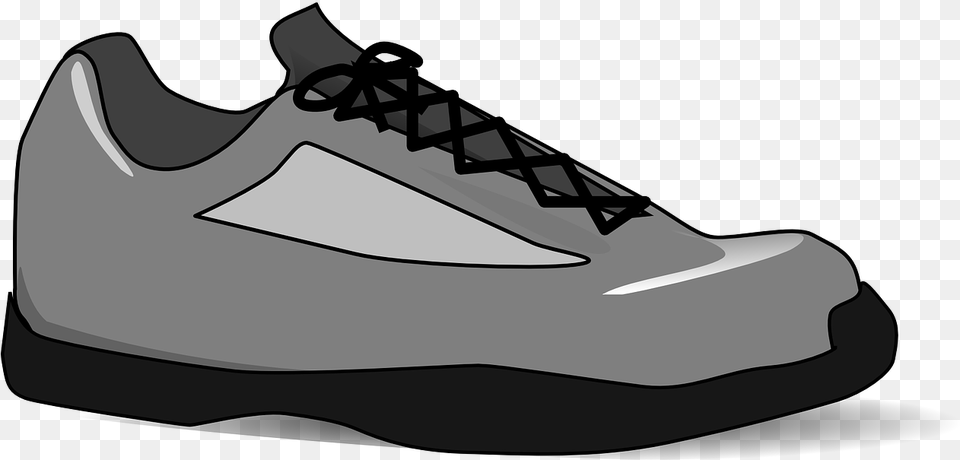 Shoe Sneakers Clip Art Cartoon Shoe Transparent Background, Clothing, Footwear, Sneaker, Running Shoe Png Image